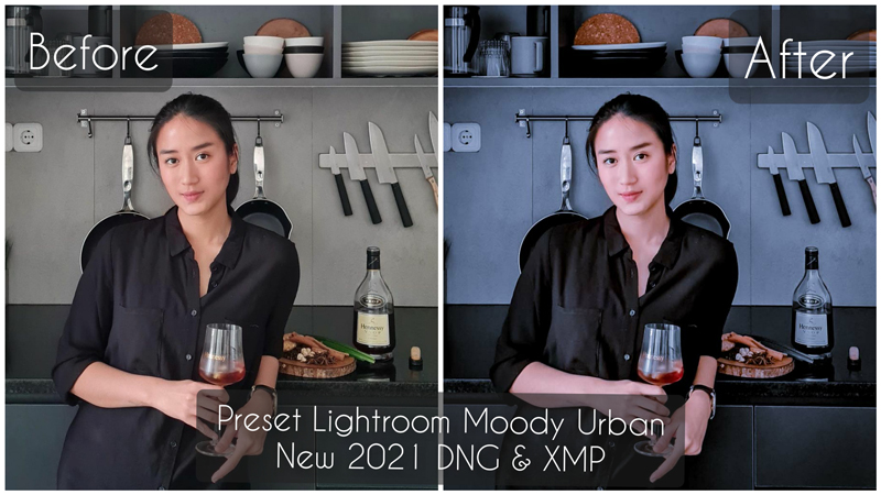 Preset Lightroom Moody Urban New 2021 DNG & XMP