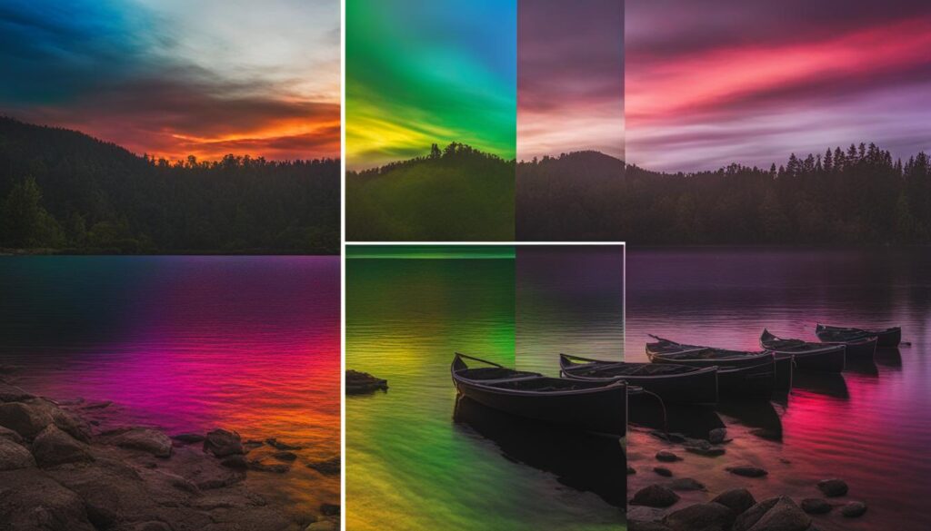 teknik mengatur gradasi warna Lightroom