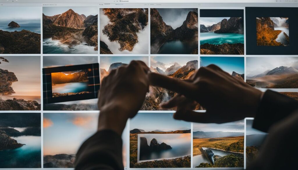 Langkah-langkah Menggunakan Grid Lightroom dan Memilih Foto
